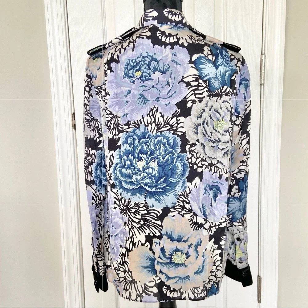 Coach x Kaffe Fassett Print Pleated Blouse Women’s 4